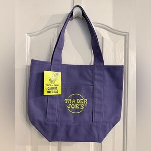 Trader Joe's Purple Mini Tote